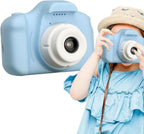 Mini cámara 1280 × 720  con Pantalla 2 Pulgadas Celeste