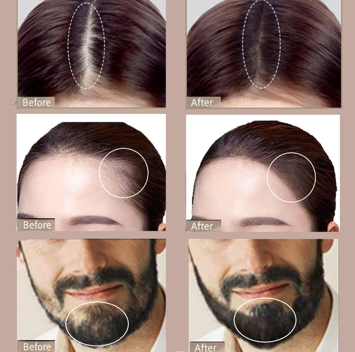 Fibra capilar correctora Dark brown - additional image 12