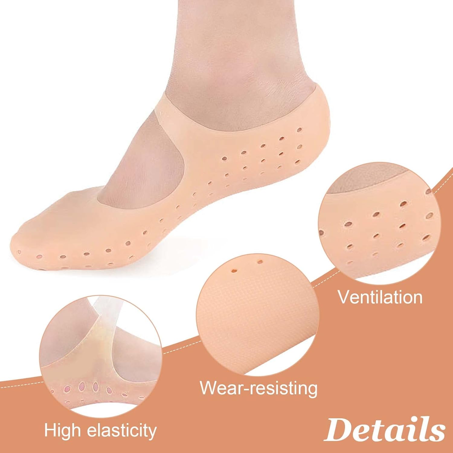 Calcetines de silicona hidratantes - additional image 4