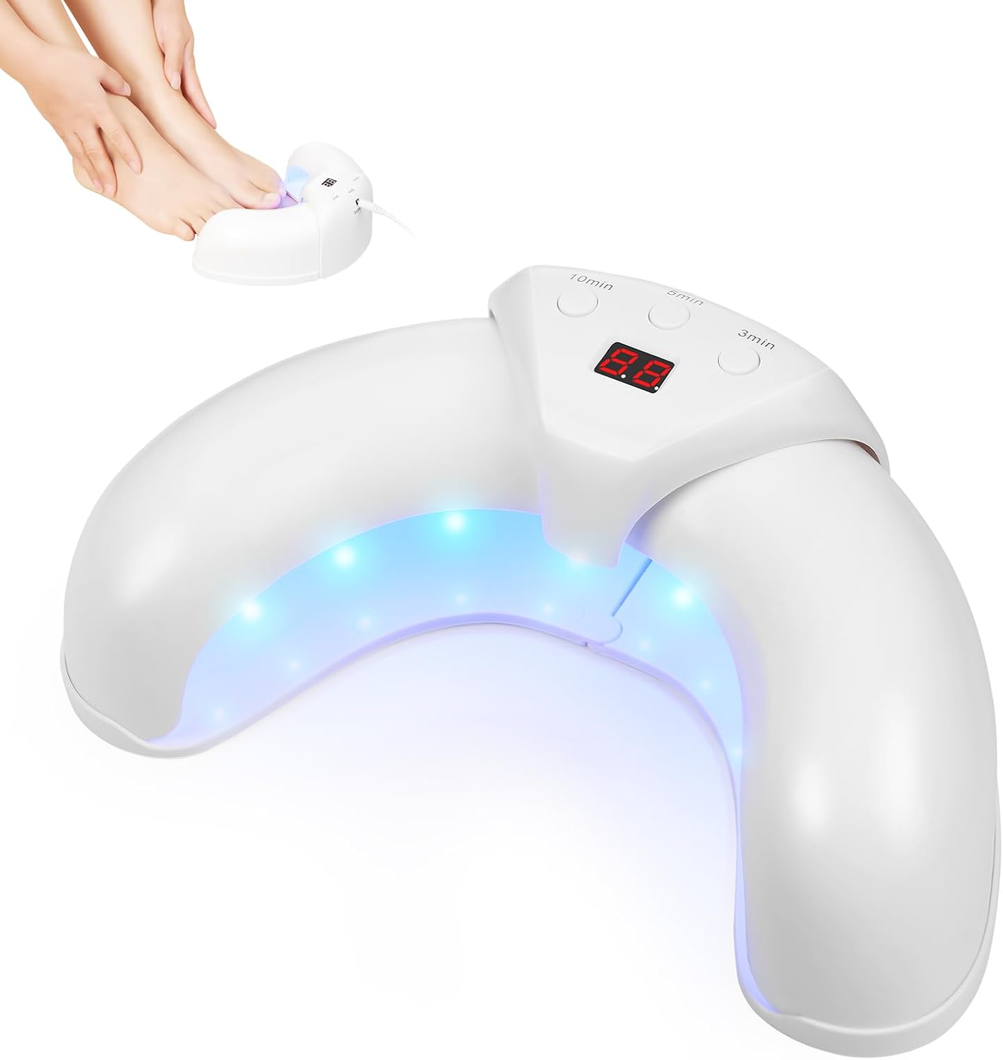 Dispositivo de tratamiento de hongos en las uñas