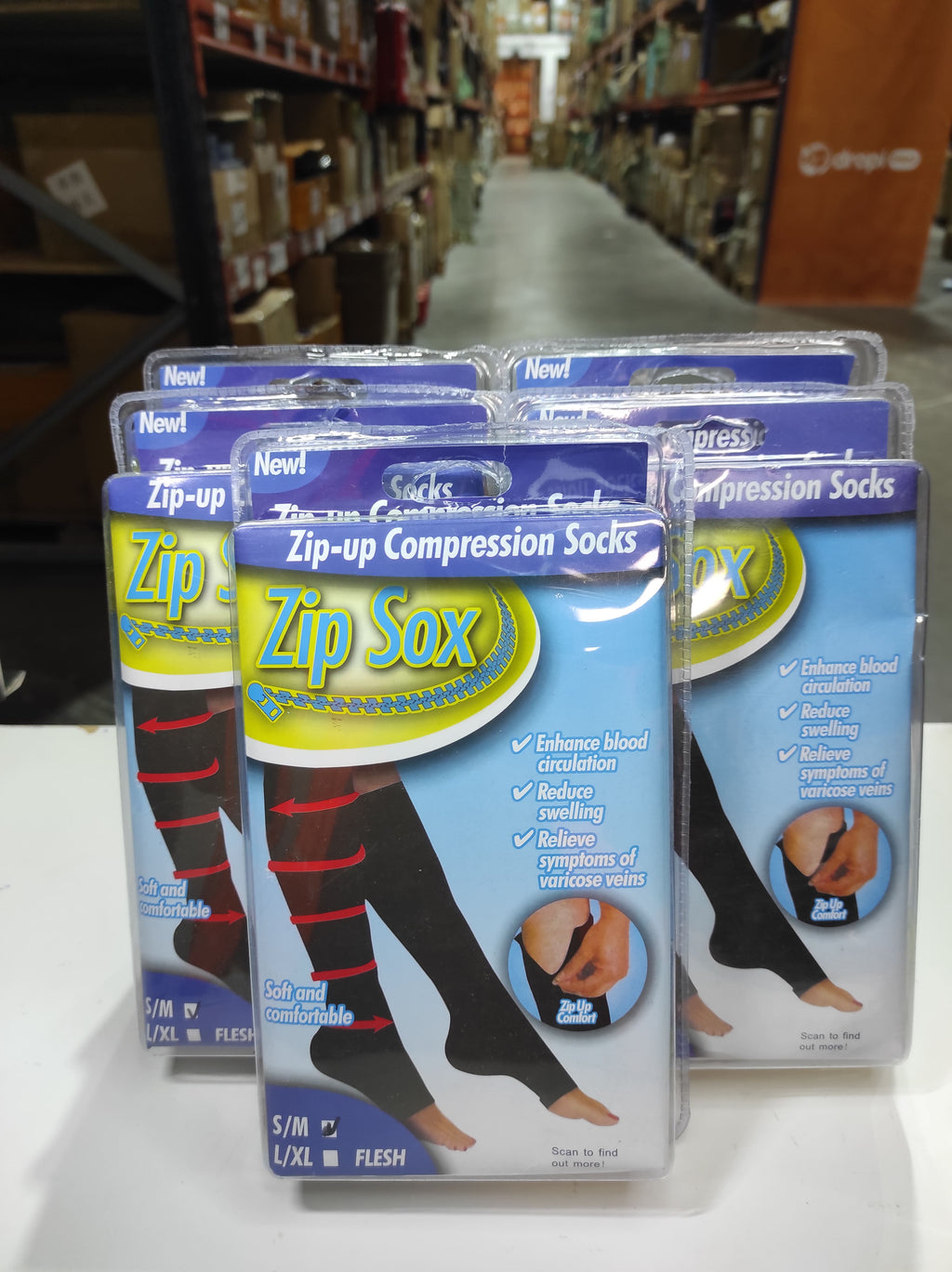 Media de Compresion 2pcs Negro - additional image 9