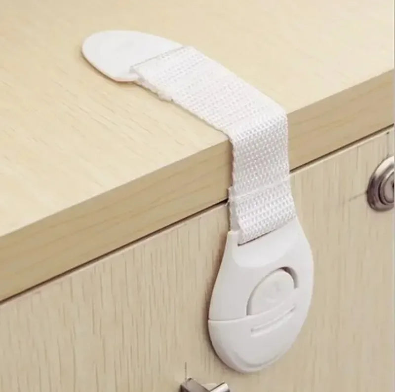 1 Pcs Door Lock Baby Safety Cabinet Wardrobe Refrigerator Belt Kids Children Drawer Security Protection Closet Fridge