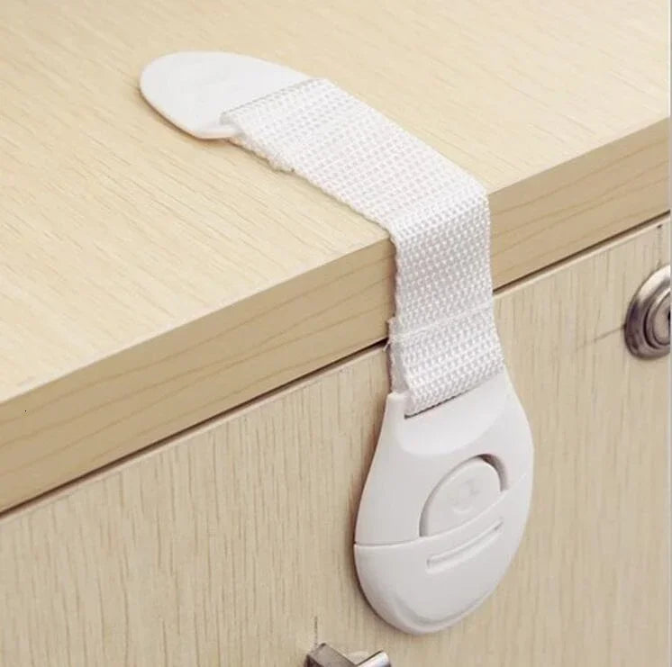 1 Pcs Door Lock Baby Safety Cabinet Wardrobe Refrigerator Belt Kids Children Drawer Security Protection Closet Fridge