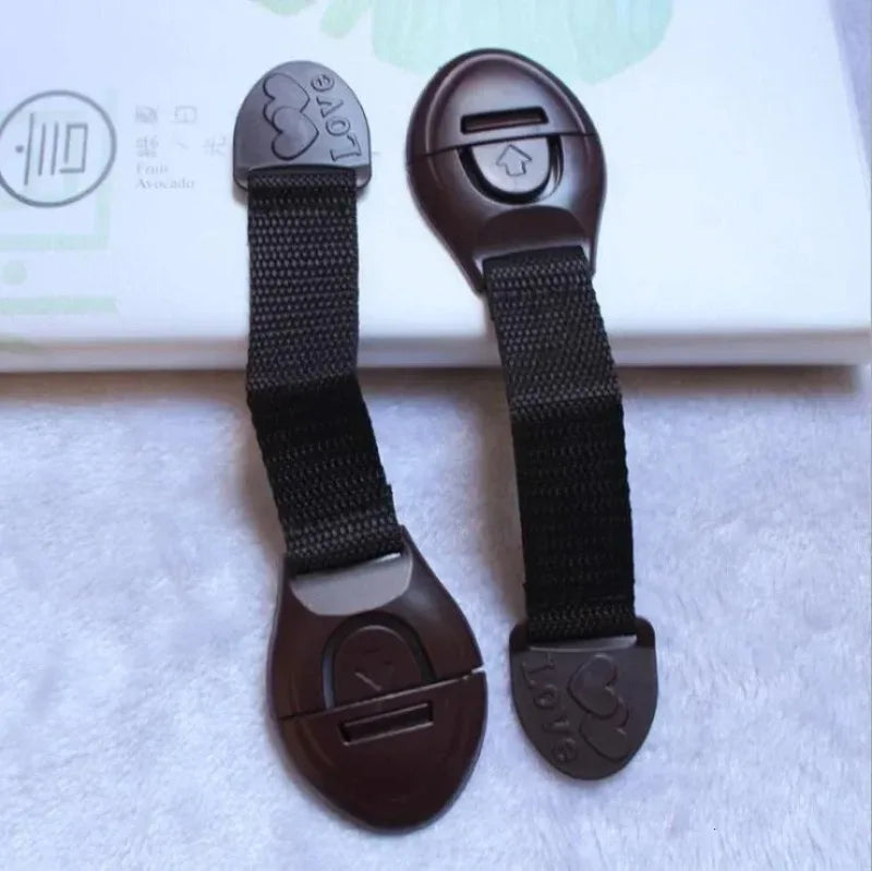 1 Pcs Door Lock Baby Safety Cabinet Wardrobe Refrigerator Belt Kids Children Drawer Security Protection Closet Fridge