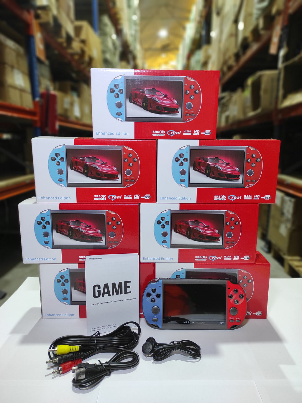 Consola de Juegos Portátil 4.3 Pulgadas - 8GB Retro Gaming