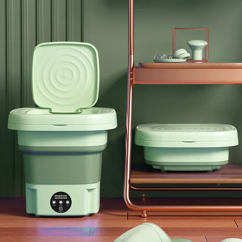 Lavadora Portátil Plegable 8L - Compacta y Ecológica